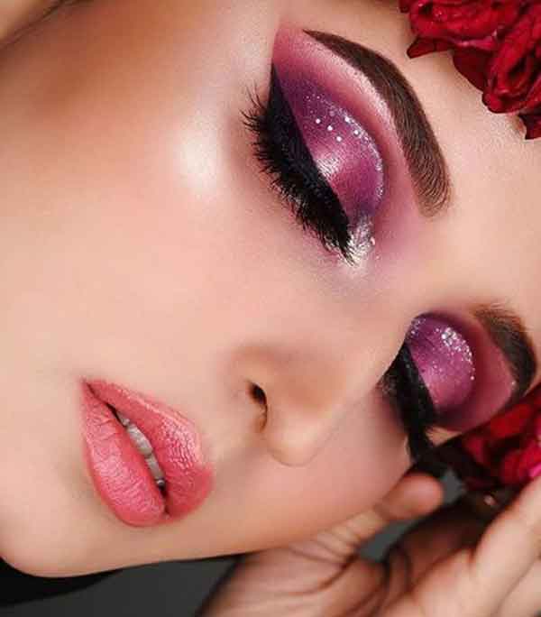 مدل آرایش صورت ملایم مجلسی و زیباترین مدل آرایش صورت زنانه و دخترانه