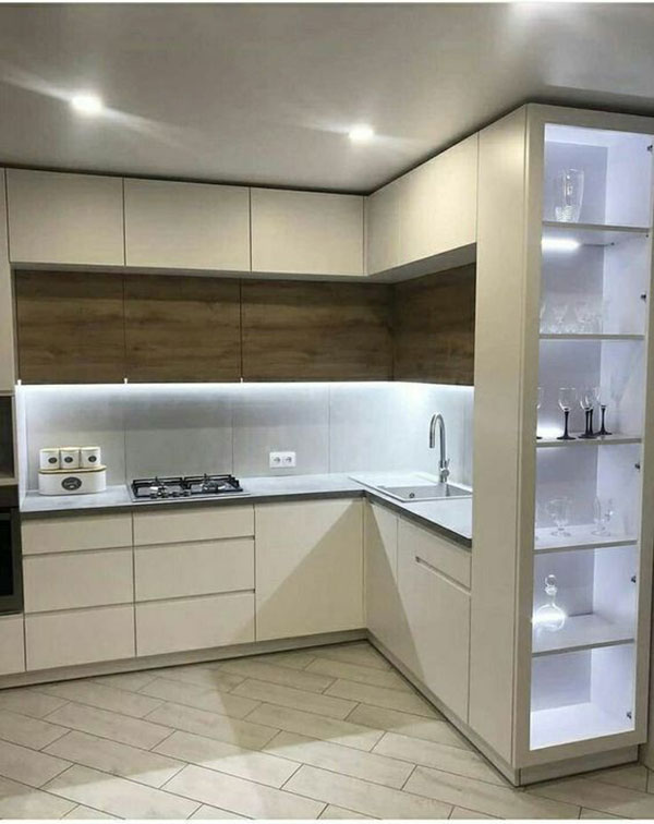مدل آشپزخانه مدرن و شیک ایرانی و خارجی بدون اپن