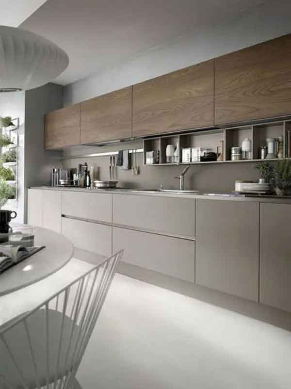 مدل کابینت آشپزخانه دو طرفه ساده 1402