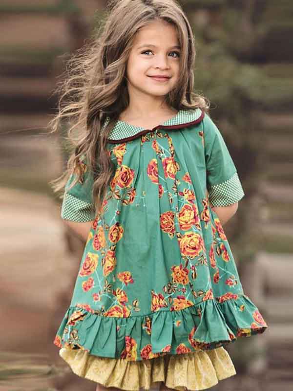مدل لباس دخترانه کوچک و نوجوان و اسپرت و تابستانی و بیرونی