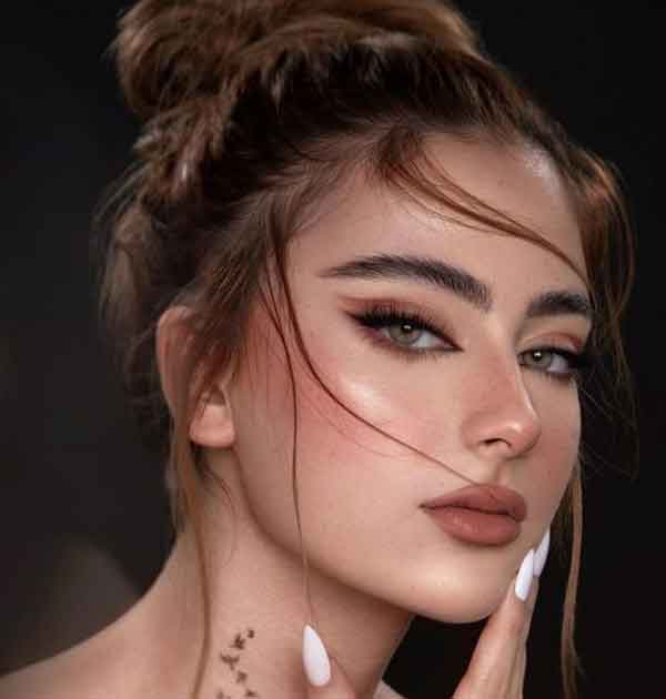 مدل آرایش جدید صورت دخترانه و زنانه مجلسی شیک