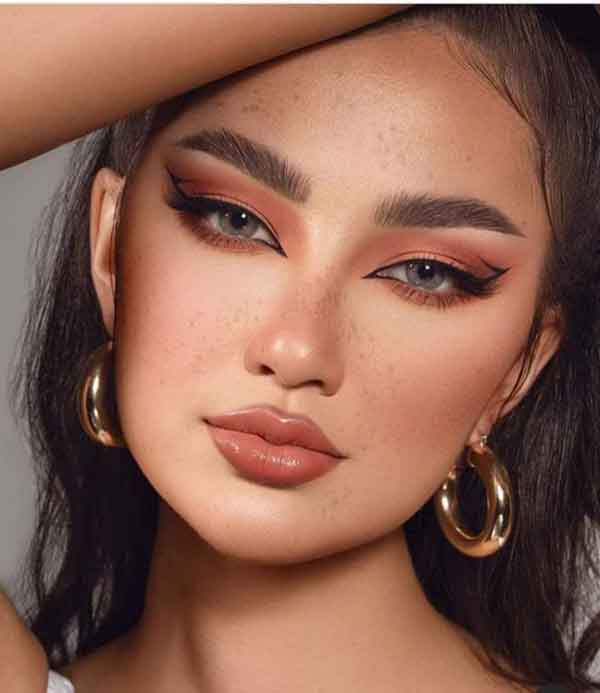 مدل آرایش جدید صورت دخترانه و زنانه مجلسی شیک