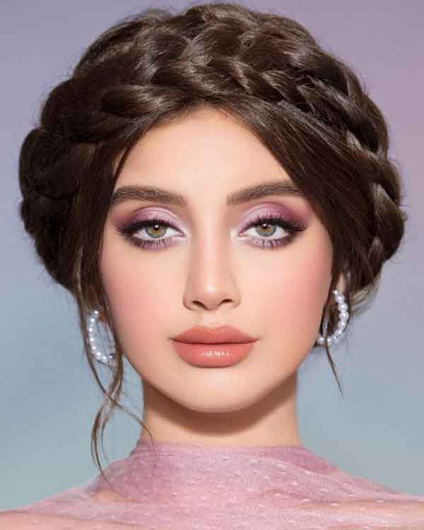 مدل آرایش جدید صورت دخترانه و زنانه مجلسی شیک