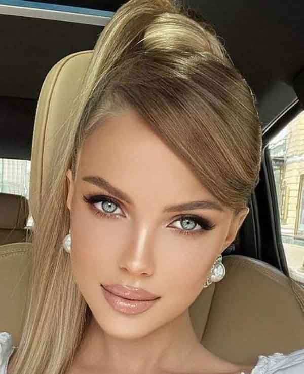 مدل آرایش ملایم صورت دخترانه و مجلسی و جدید برای عروسی 
