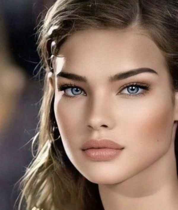 مدل آرایش ملایم صورت دخترانه و مجلسی و جدید برای عروسی 