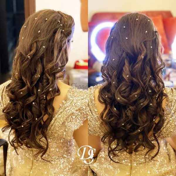 مدل مو مجلسی باز و نیمه باز کوتاه و بلند ساده و شیک