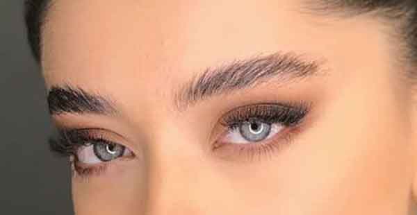 مدل آرایش چشم ساده و دخترانه و شیک و لایت