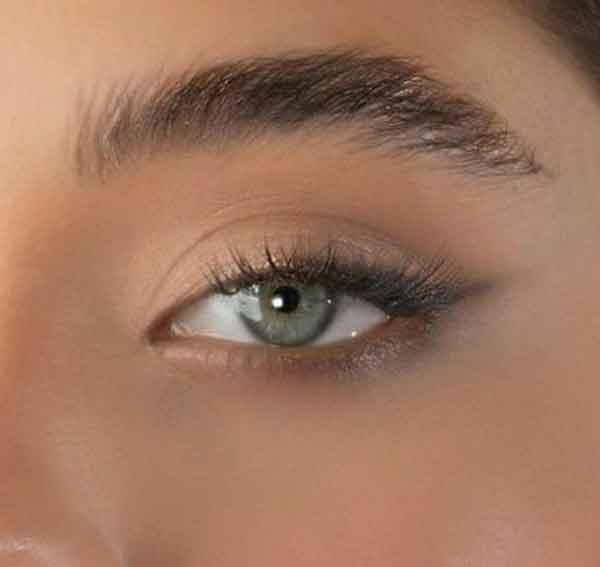 مدل آرایش چشم ساده و دخترانه و شیک و لایت