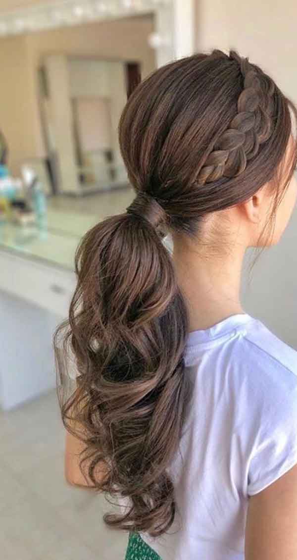 عکس مدل مو دخترانه ساده و کوتاه و جدید برای عروسی