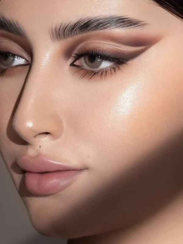 به روزترین مدل آرایش صورت 1402 و ملایم مجلسی و زیباترین آرایش