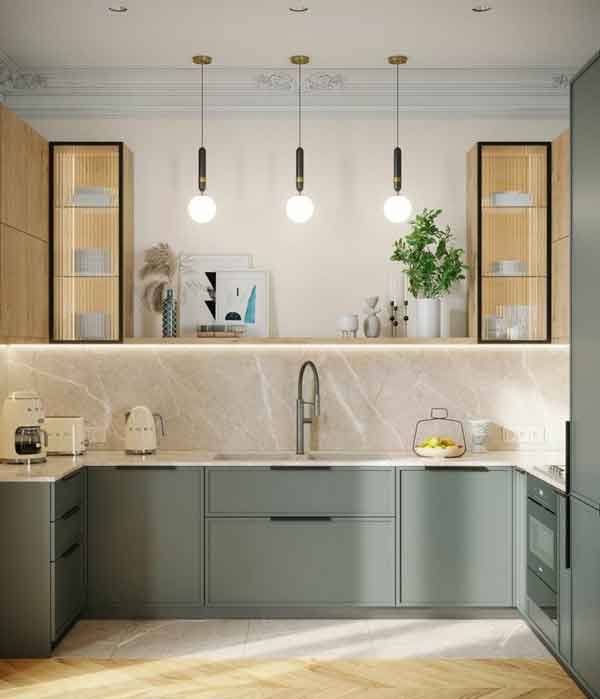 جدیدترین مدل کابینت 1402 و کابینت جزیره و دو طرفه و جدید ایرانی