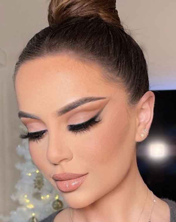 مدل آرایش صورت ملایم مجلسی 1402 و ساده و ملایم و جذاب برای عروسی