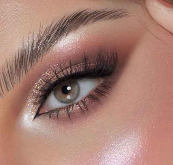 مدل آرایش چشم دخترانه برای عروسی و جدید و مجلسی و فانتری