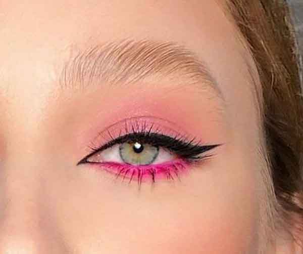 مدل آرایش چشم لایت اروپایی و عروس و آرایش چشم و ابرو جدید