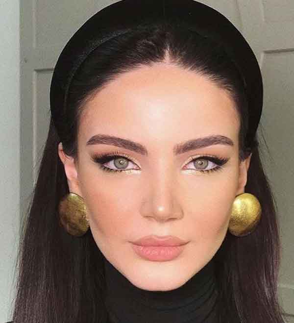 مدل آرایش چشم پف دار و مژه برای چشم پف دار و پلک افتاده