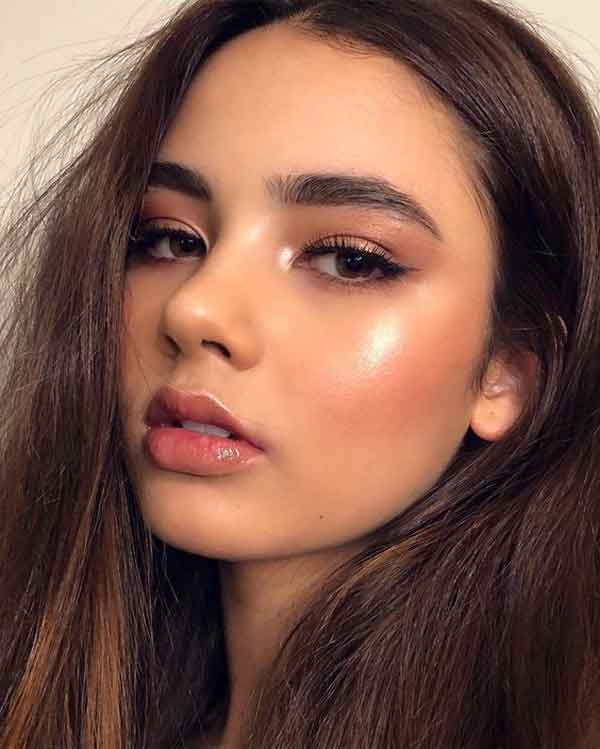 مدل آرایش چشم پف دار و مژه برای چشم پف دار و پلک افتاده