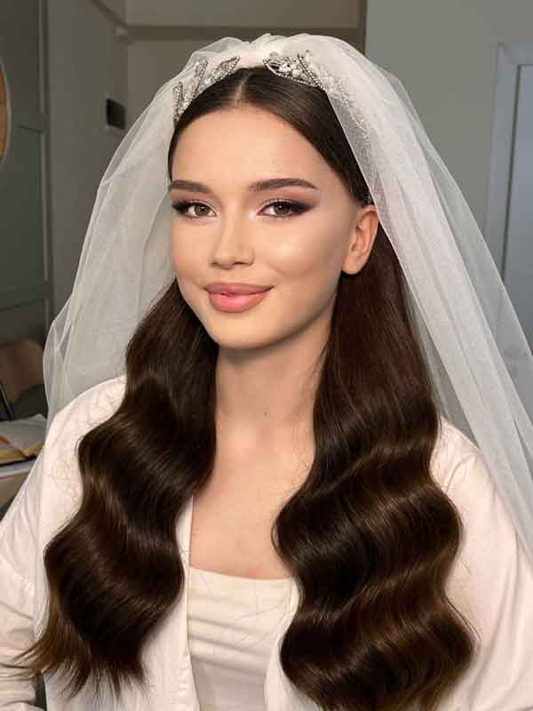 مدل آرایش مجلسی ساده و شیک و ملایم و مجلسی برای عروسی