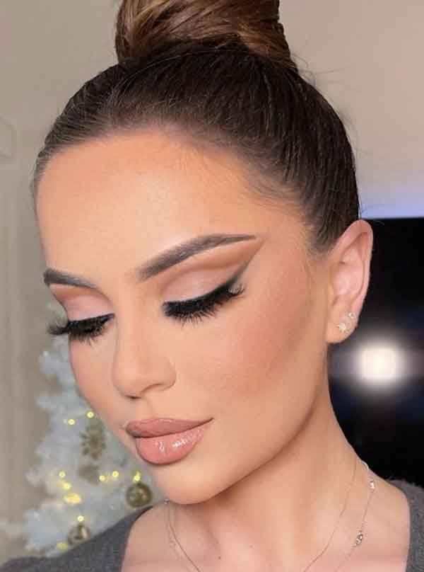 مدل آرایش مجلسی ساده و شیک و ملایم و مجلسی برای عروسی
