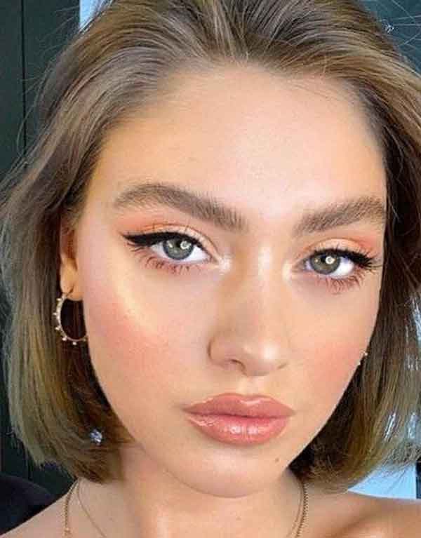 مدل آرایش صورت دخترونه ساده و شیک برای عروسی و دخترانه نوجوان