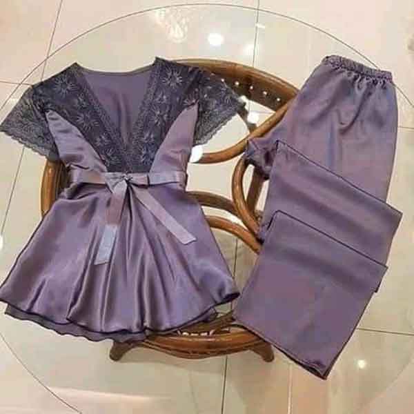 مدل لباس خواب شیک و خارجی و دخترانه و نخی و عروسکی