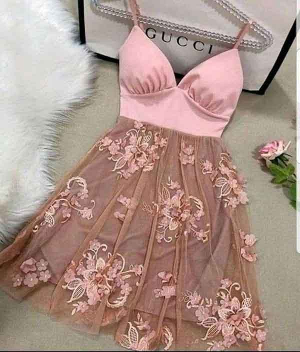 مدل لباس خواب شیک و خارجی و دخترانه و نخی و عروسکی