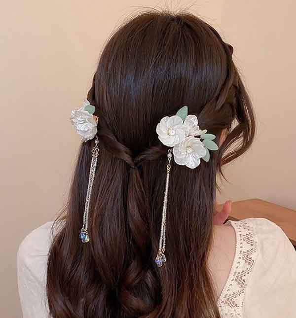 مدل مو باز اتو شده مجلسی و جدید و دخترانه و مدل موی باز و بسته