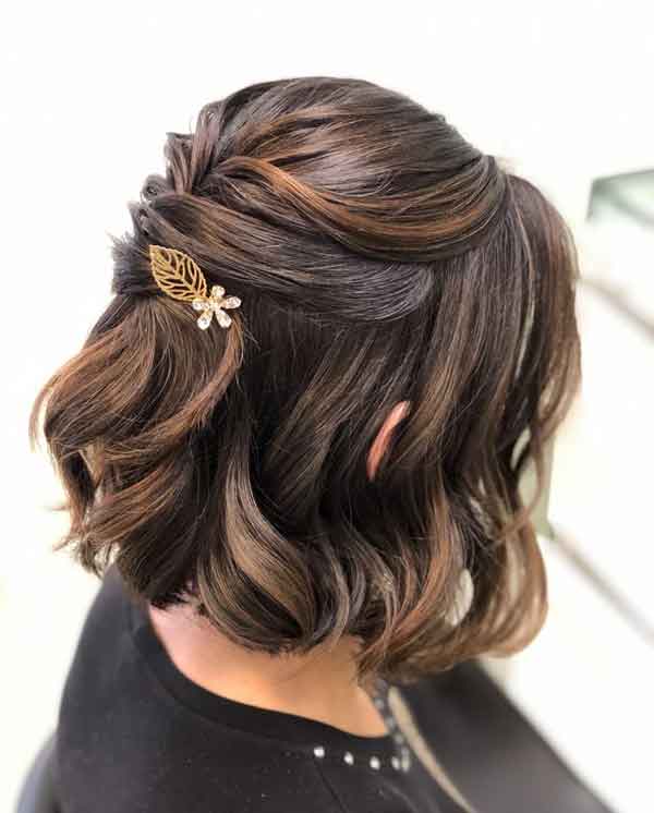 مدل مو کوتاه مجلسی و قشنگ و مجلسی زنانه و دخترانه جدید