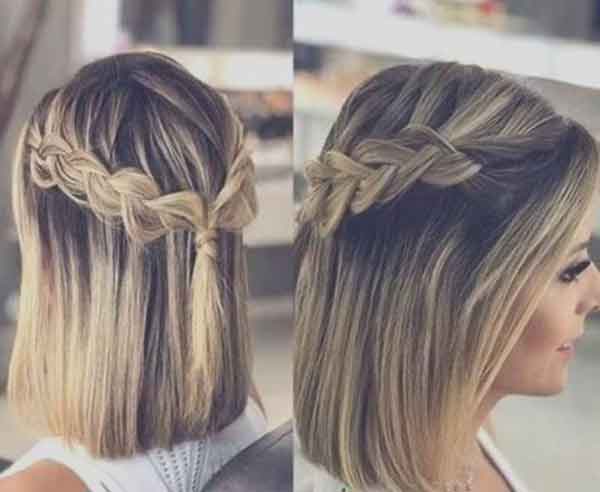 مدل مو کوتاه مجلسی و قشنگ و مجلسی زنانه و دخترانه جدید
