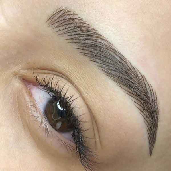 مدل ابرو دخترانه اسپرت و پهن و بلند و ترکیه ای و صاف و نوجوان