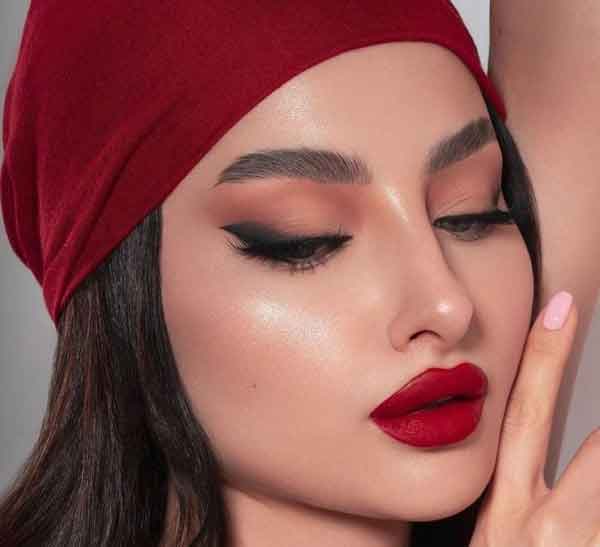 مدل آرایش دخترانه برای عروسی ساده و شیک و ملایم و مجلسی