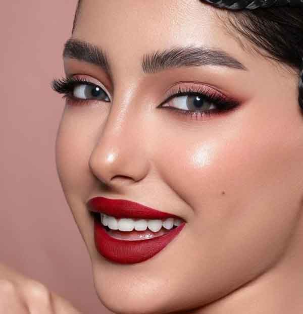 مدل آرایش دخترانه برای عروسی ساده و شیک و ملایم و مجلسی