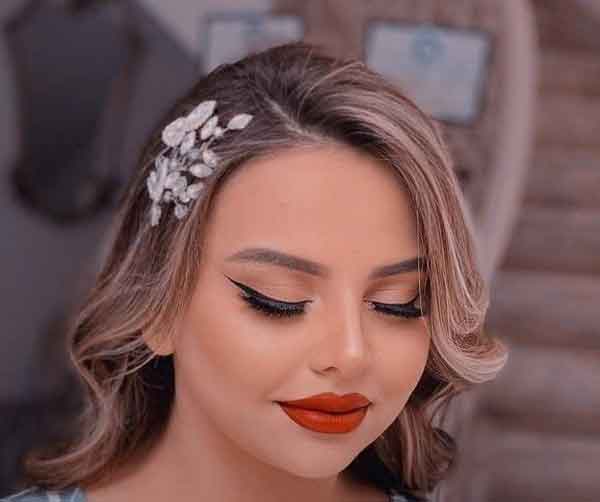 مدل آرایش دخترانه برای عروسی ساده و شیک و ملایم و مجلسی