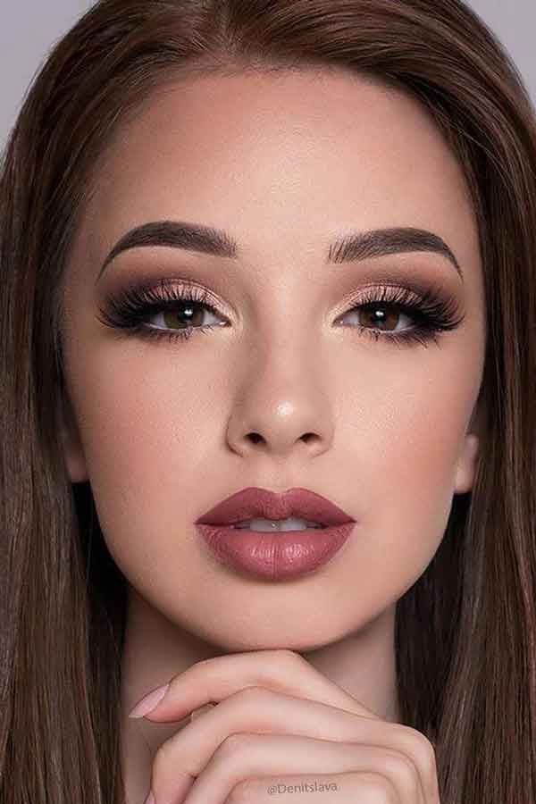 مدل آرایش دخترانه برای عروسی ساده و شیک و ملایم و مجلسی