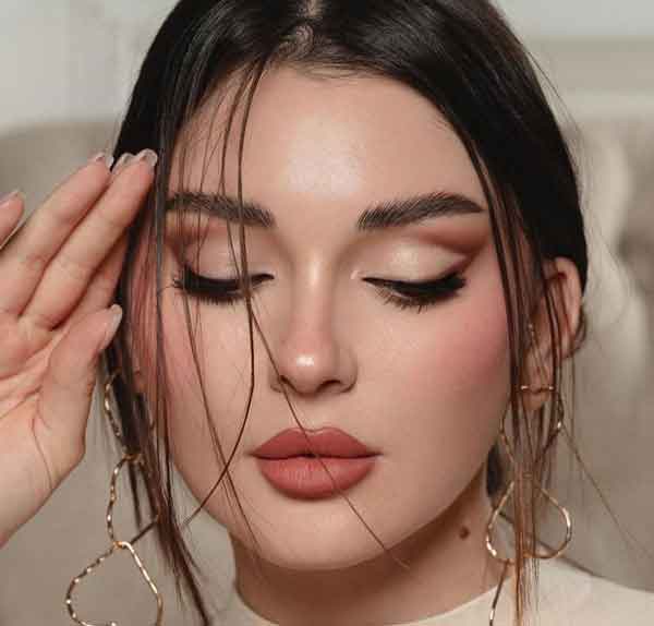 مدل آرایش دخترانه برای عروسی ساده و شیک و ملایم و مجلسی