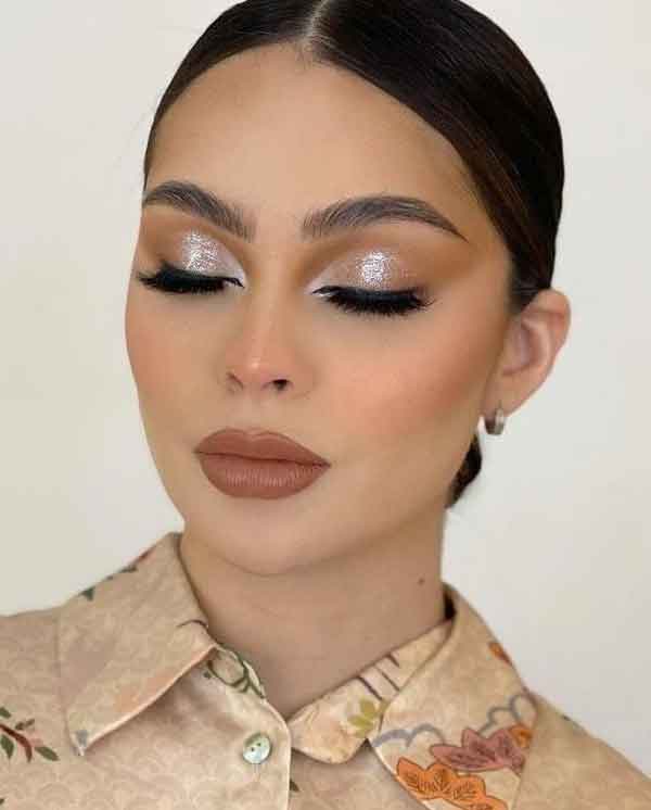 مدل آرایش دخترانه شیک و ساده برای عروسی و زیباترین مدل آرایش