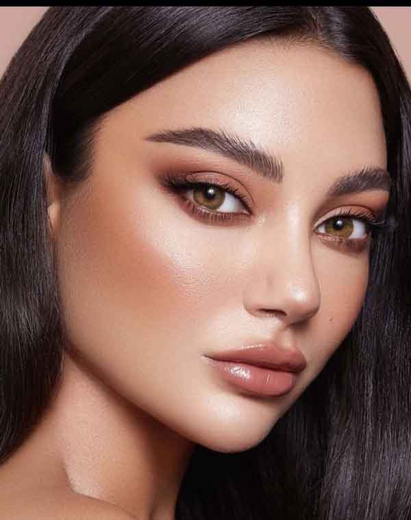 مدل آرایش زنانه مجلسی و ملایم و ساده و شیک برای عروسی