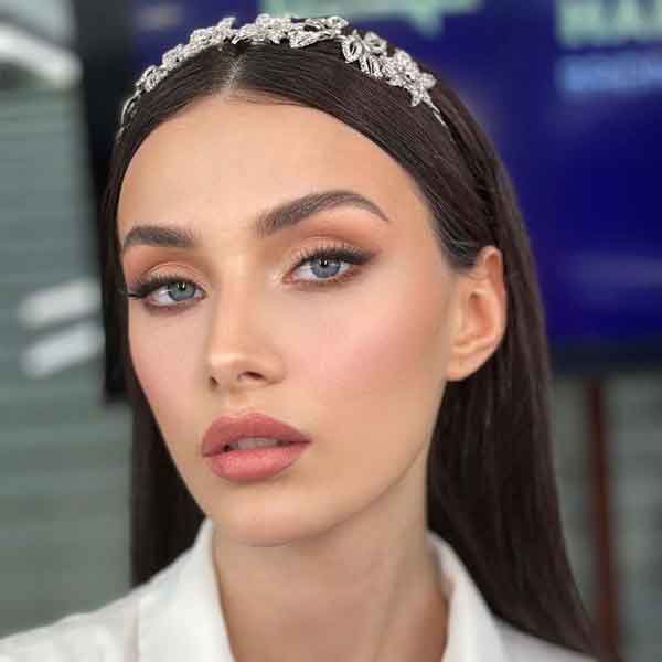 مدل عروس اروپایی جدید 2023 و اینستاگرام با موی باز
