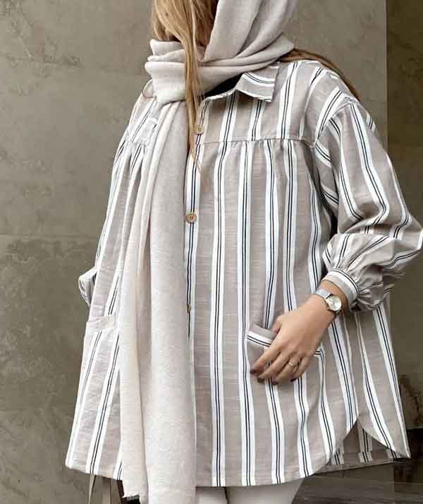 مدل مانتو جلو بسته شیک و با کلاس و خاص و اسپرت و راحتی
