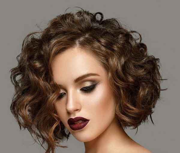 مدل مو دخترانه کوتاه ساده و جدید برای عروسی و مجلسی