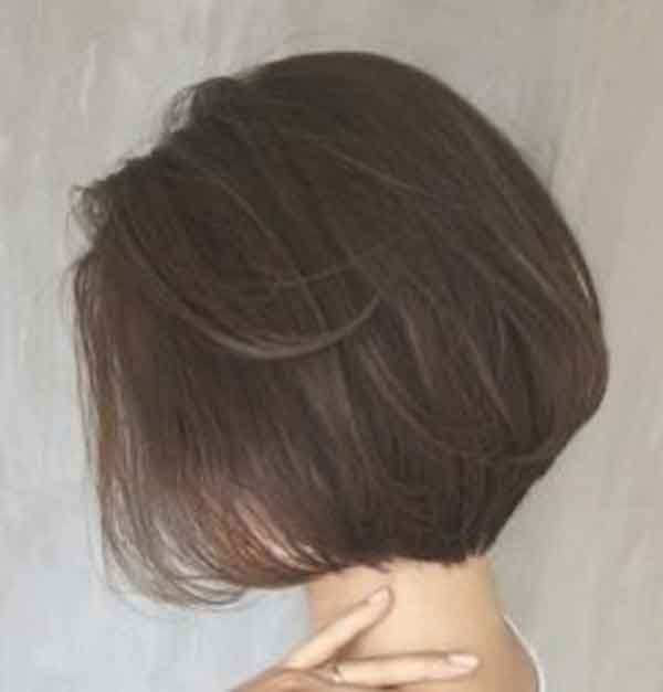 مدل مو مصری فرانسوی برای صورت گرد و کلاسیک و بدون چتری