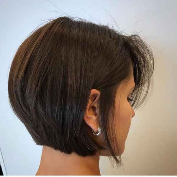مدل مو مصری فرانسوی برای صورت گرد و کلاسیک و بدون چتری