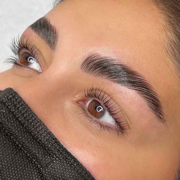 مدل ابرو دخترانه کلفت و انواع مدل طبیعی و صاف و پهن و بلند