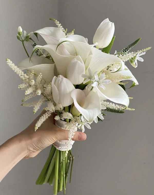 مدل دسته گل عروس و لاکچری و اروپایی و اینستاگرام 1402