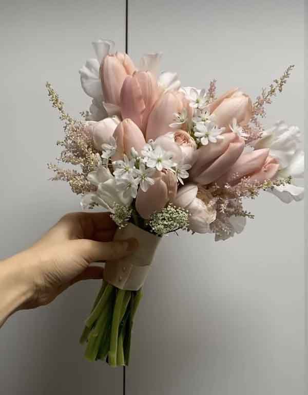 مدل دسته گل عروس و لاکچری و اروپایی و اینستاگرام 1402