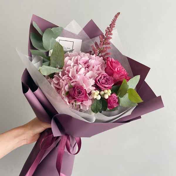 مدل دسته گل لاکچری ارکیده و سفید و کوچک 1402 و 2023