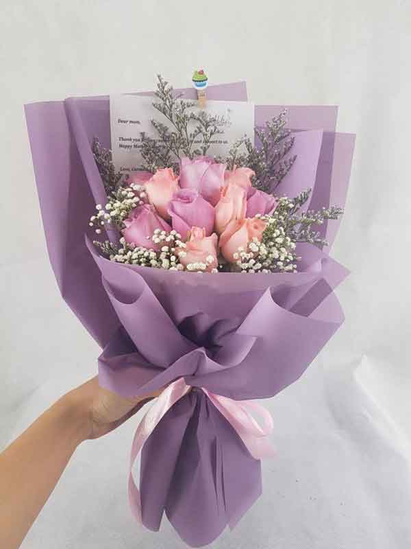 مدل دسته گل لاکچری ارکیده و سفید و کوچک 1402 و 2023