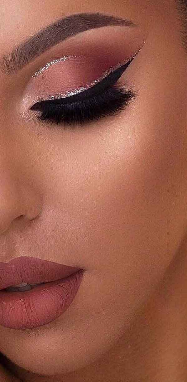 مدل آرایش چشم و ابرو مجلسی برای عروسی در خانه