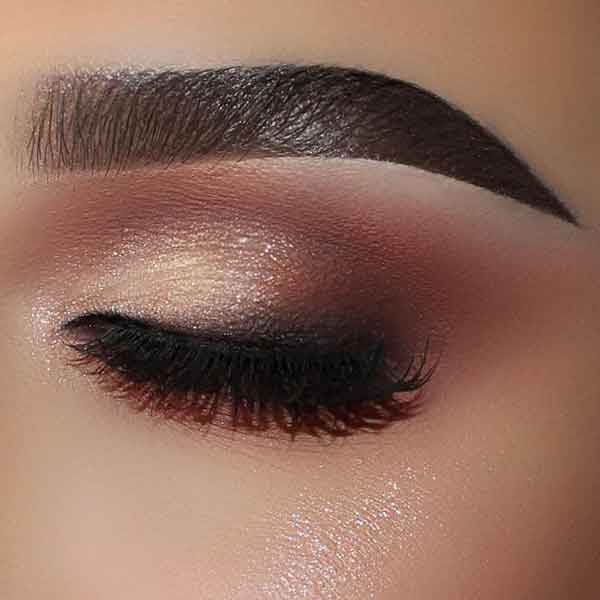 مدل آرایش چشم و ابرو مجلسی برای عروسی در خانه