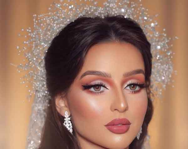 مدل آرایش صورت عروس چاق و لاغر جدید و زیبا
