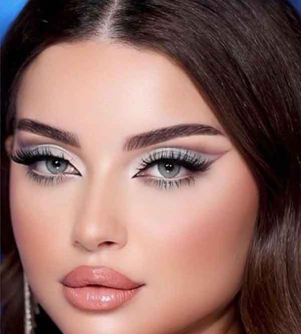 مدل آرایش صورت عروس چاق و لاغر جدید و زیبا